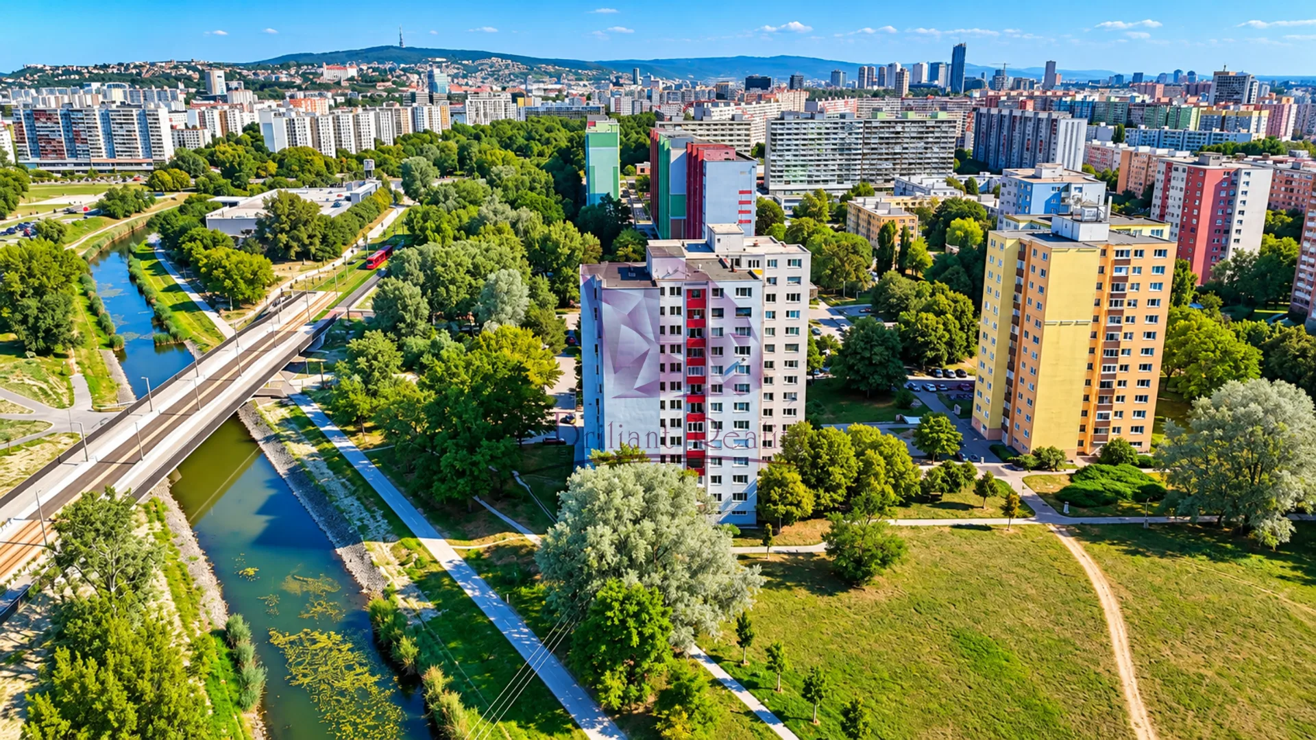 3-izbový byt pri Chorvátskom ramene | Kompletné zariadenie | Výhľad do zelene - foto 21