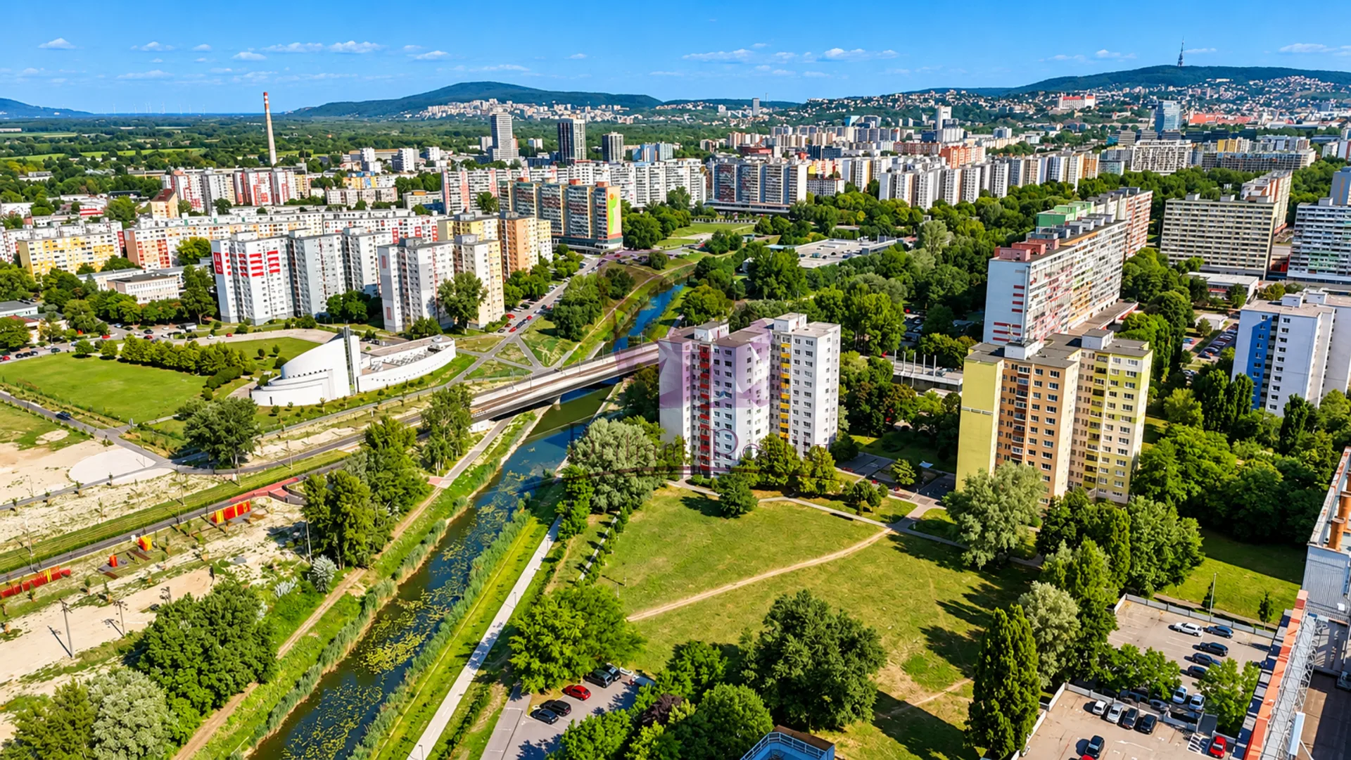 3-izbový byt pri Chorvátskom ramene | Kompletné zariadenie | Výhľad do zelene - foto 22